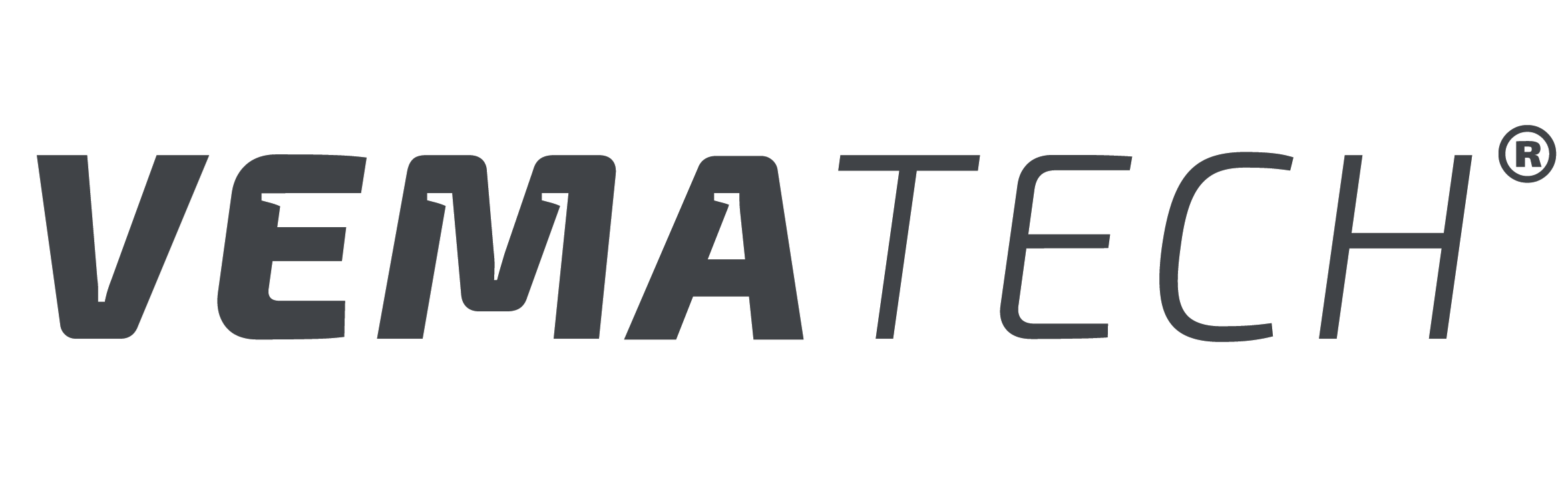 Logotipo Vematech Máquinas Industriais